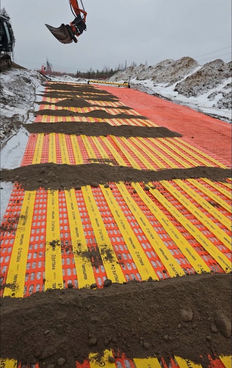 Kabelförläggning Gävle, Ersbo-Stackbo, 130kV, projekt av Markax, schaktning och ledningsarbeten
